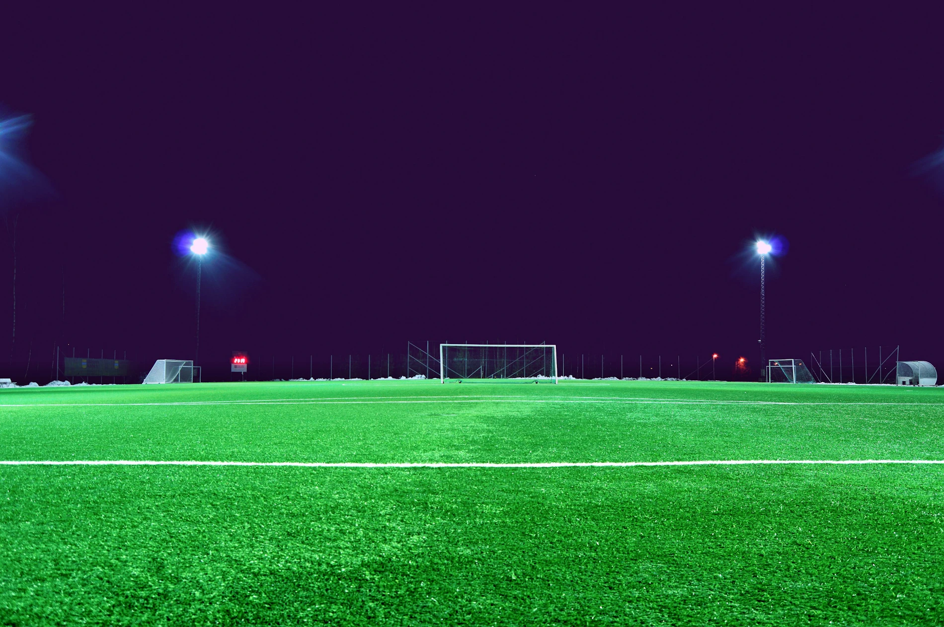 Illustrative sports scene