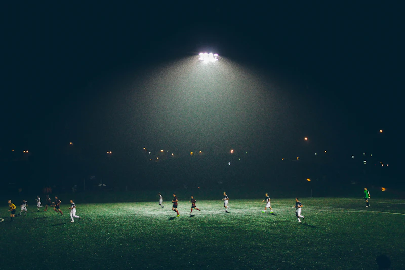 Illustrative sport scene